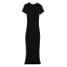 short-sleeved dress