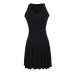 V-neck sleeveless dress
