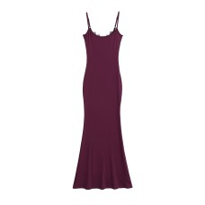 Lace Lace Splicing Butt Skirt Strap Dress