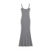 Lace Lace Splicing Butt Skirt Strap Dress