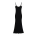 Lace Lace Splicing Butt Skirt Strap Dress