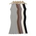 Big backless hanging neck fish tail wrapped buttocks skirt dress for women