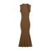 Square neckline sleeveless vest skirt repair