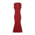 Square neckline sleeveless vest skirt repair