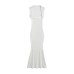 Square neckline sleeveless vest skirt repair