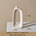 Ceramic vase decoration for living room flower arrangement