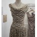 One shoulder swing collar dress for women