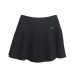 High waisted pleated A-line short skirt for children