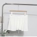 Drawstring tied short skirt A-line skirt