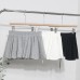 Drawstring tied short skirt A-line skirt