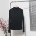 Half high neck mushroom trimmed slim fit top