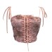 Slim fit strap sleeveless top