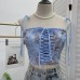Slim fit strap sleeveless top