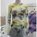 Pleated thin transparent top