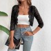 Lace lace short top