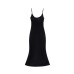 U-neck sequined camisole dress for women
