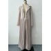 Minimalist temperament pressure compromise long windbreaker pants two-piece set