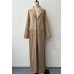 Minimalist temperament pressure compromise long windbreaker pants two-piece set