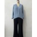 Cardigan knitted slimming V-neck sweater top