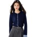 Fashion Style Contrast Stripe  Sleeve Length