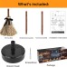 Halloween Floating Witch Broom, Haunted Dancing Broom with Ghost Sound – Spooky Festive Decor for Home Halloween Floating Witch Broom, Haunted Dancing Broom with Ghost Sound – Spooky Festive Decor for Home