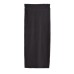 Thick side slit knitted hip hugging mid length skirt