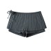 Detachable double-layer pleated butterfly bow pleated skirt