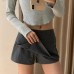 Irregular skirt pants shorts