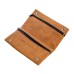 Handmade Brushed Leather Cigar Bag: Foldable, Multifunctional, Holds Lighter & Tobacco (Moisturizing)
