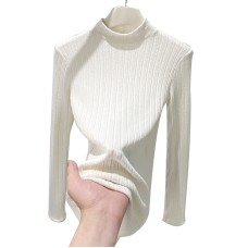 Half high neck women's top