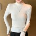 Half high neck women's top