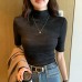 Camouflage semi high neck top Camouflage semi high neck top