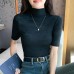 Camouflage semi high neck top Camouflage semi high neck top