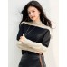 Casual  Half-high Neck Long Sleeve Knitwear Women's Loose Inner Layer Top