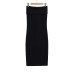Ruffled waist hair knitted hip hugging long skirt