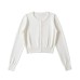 Round neck long sleeved shirt