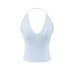 Hanging neck suspender top for women
