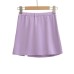 Side slit drawstring strap with elastic waistband