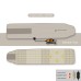Heat Therapy Fat Burning Belt Lazy Heat Wrap Abdominal Waist Fat Shaker Far Infrared Electric Vibration Massage Sweat-Inducing Heating Waist Belt