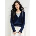 Soft Knit Two-Piece Set Top for Autumn Casual Wear