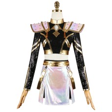 Kpop Witch Hunt cosplay costume Zoe Anime costume Rumi Song costume Mira Black Gold Song costume cosplay