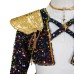 K-POP Witch Hunt girl group cosplay costume Rumi black songwriting costume stage performance costume cosplay costume