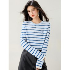 Fashion Style Sleeve Length Long Sleeve Knit Top for Women Fashion Style Sleeve Length Long Sleeve Knit Top for Women