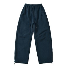 Shake fleece embroidered banana pants for women