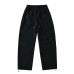 Shake fleece embroidered banana pants for women