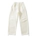 Shake fleece embroidered banana pants for women