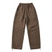 Shake fleece embroidered banana pants for women
