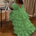 Girl's Birthday Banquet Princess Dress Children's Tail