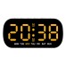 USB Digital Alarm Clock (LED, temp/date/week, dual alarm, snooze, 5-level brightness, 12/24H, night mode)