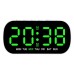 USB Digital Alarm Clock (LED, temp/date/week, dual alarm, snooze, 5-level brightness, 12/24H, night mode)